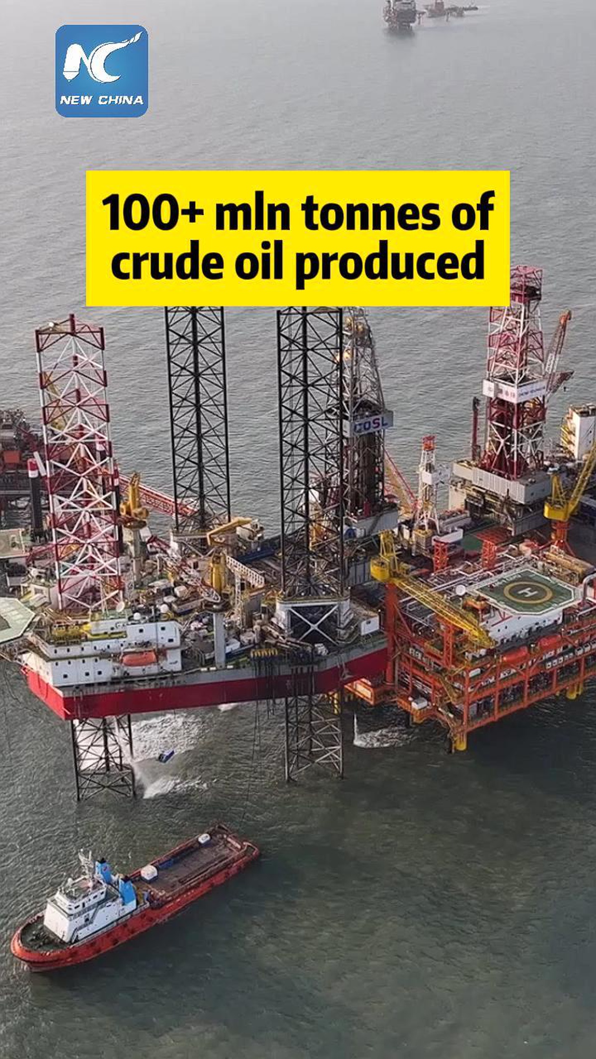 Çin\'de Otonom İşleyen En Büyük Açık Deniz Petrol Sahası Üretim Rekoru Kırdı