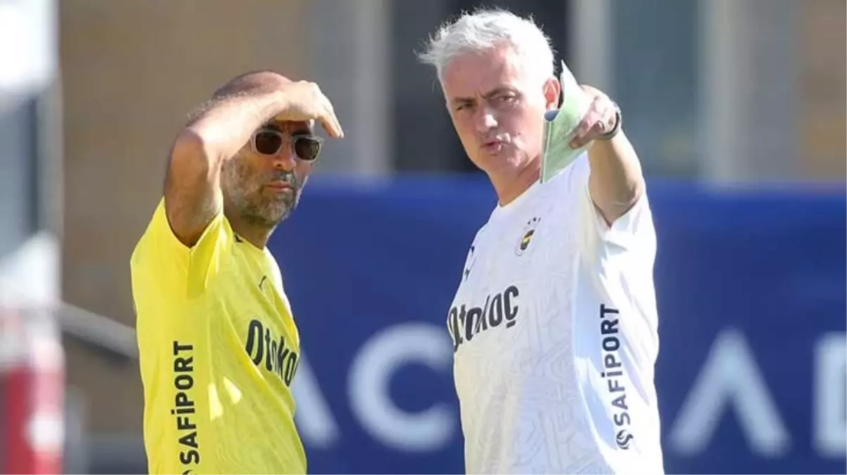 Fenerbahçe sezonu açtı! Jose Mourinho sahaya indi