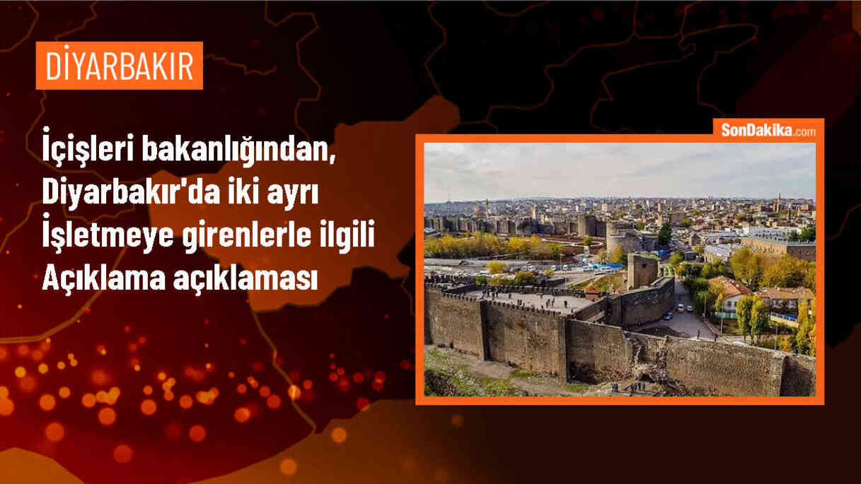 Diyarbakır\'da İki İşletmeye Giren 16 Kişinin İşlemleri Sürüyor