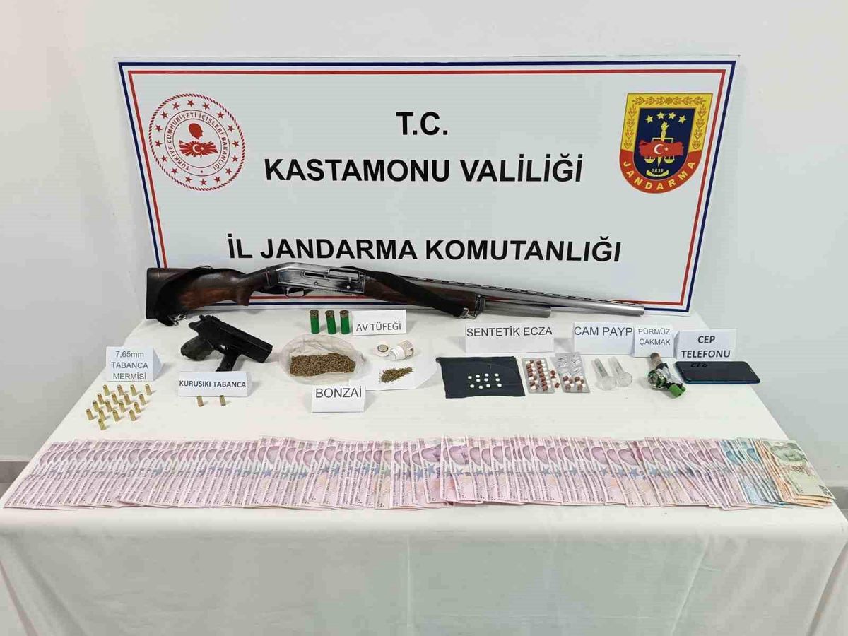 Kastamonu\'da Uyuşturucu Operasyonu: 2 Tutuklama