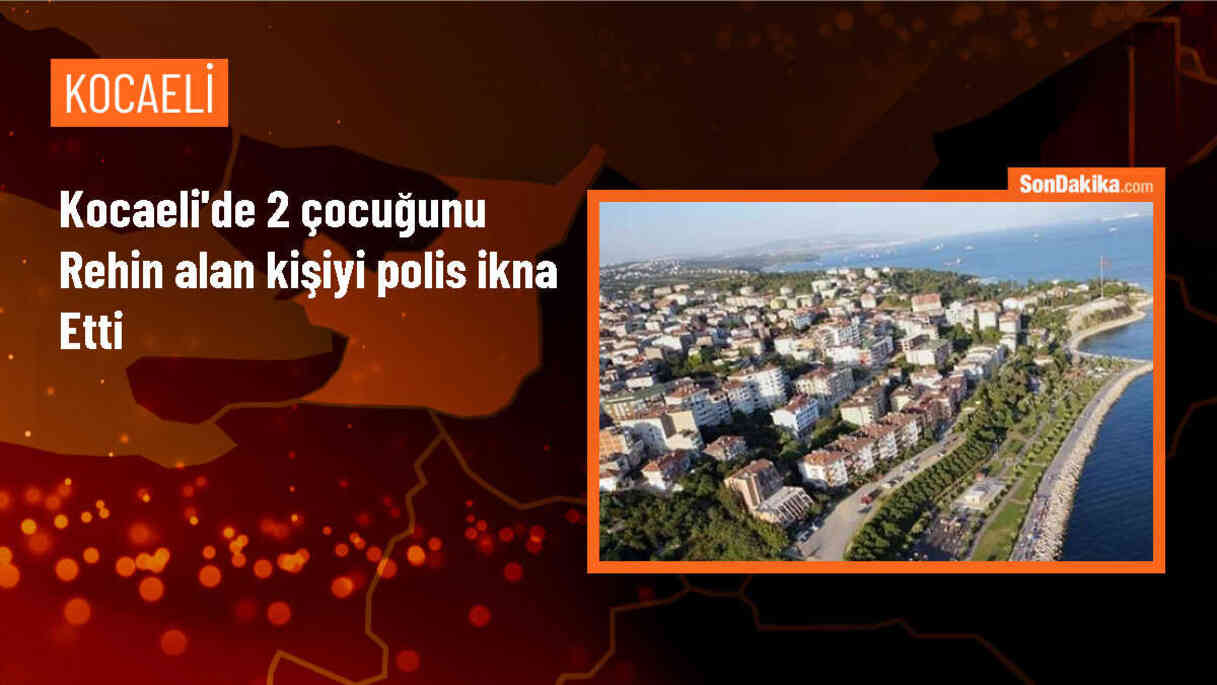Derince\'de 2 Çocuğunu Rehin Alan Kişi Teslim Oldu