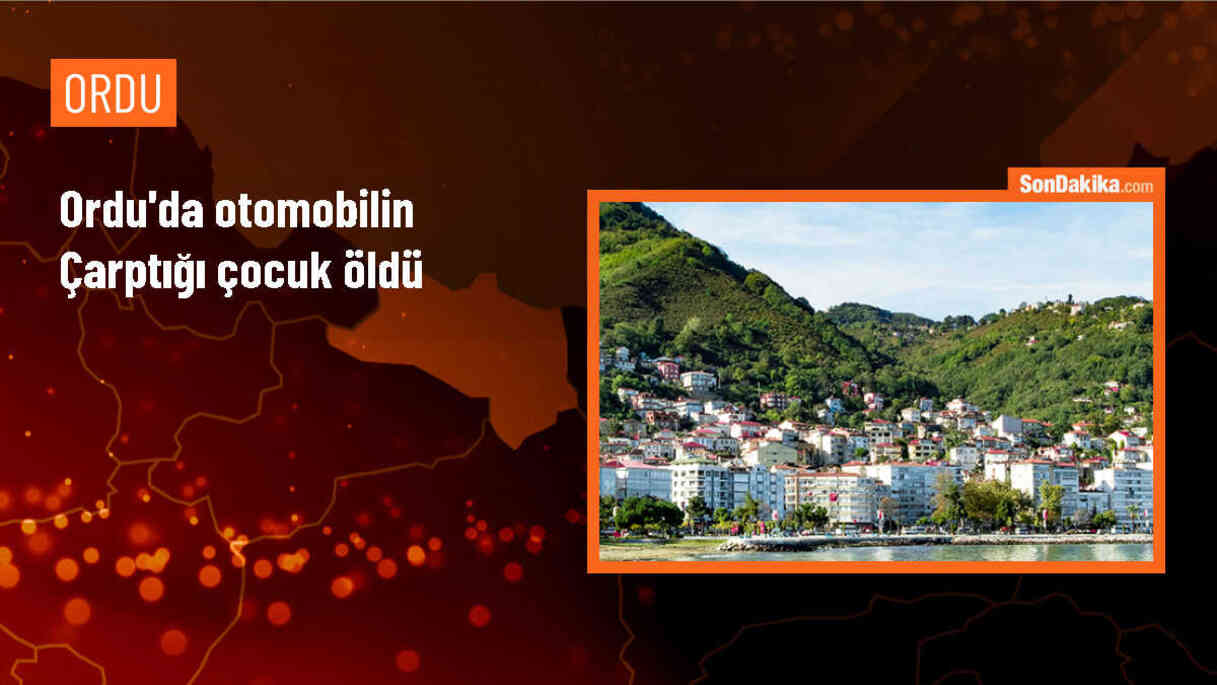 Fatsa\'da Otomobilin Çarptığı Çocuk Hayatını Kaybetti