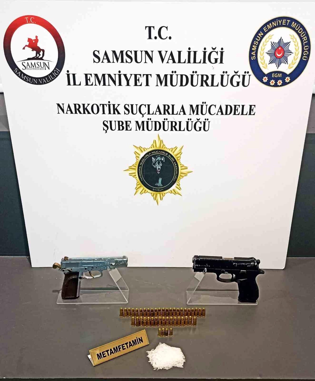 Samsun\'da Uyuşturucu Madde ile Yakalanan Şahıs Gözaltına Alındı
