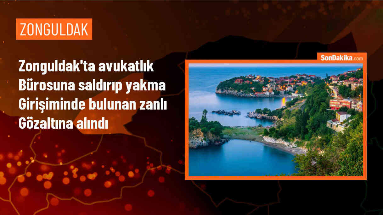 Zonguldak\'ta Eski Eşinin Avukatlarıyla Tartışan Şüpheli Gözaltına Alındı