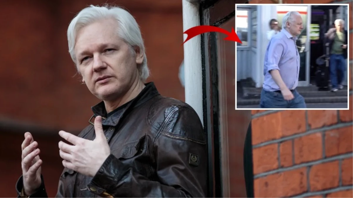1901 günlük esaret sona erdi! ABD ile anlaşan Julian Assange serbest bırakıldı