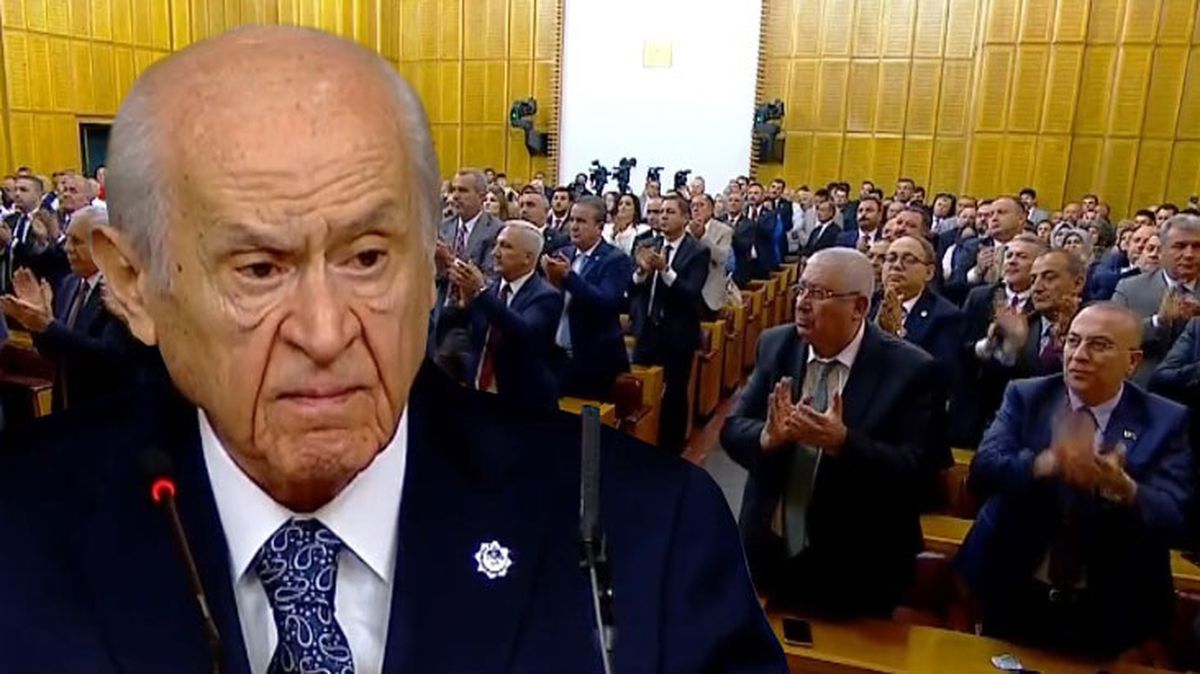 Bahçeli\'den parti grubunu ayağa kaldıran Sinan Ateş sözleri