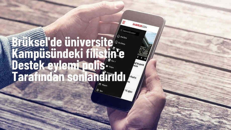 Belçika Polisi Filistin\'e Destek İçin Yerleşme Eylemi Yapan Öğrencileri Kampüsten Çıkardı