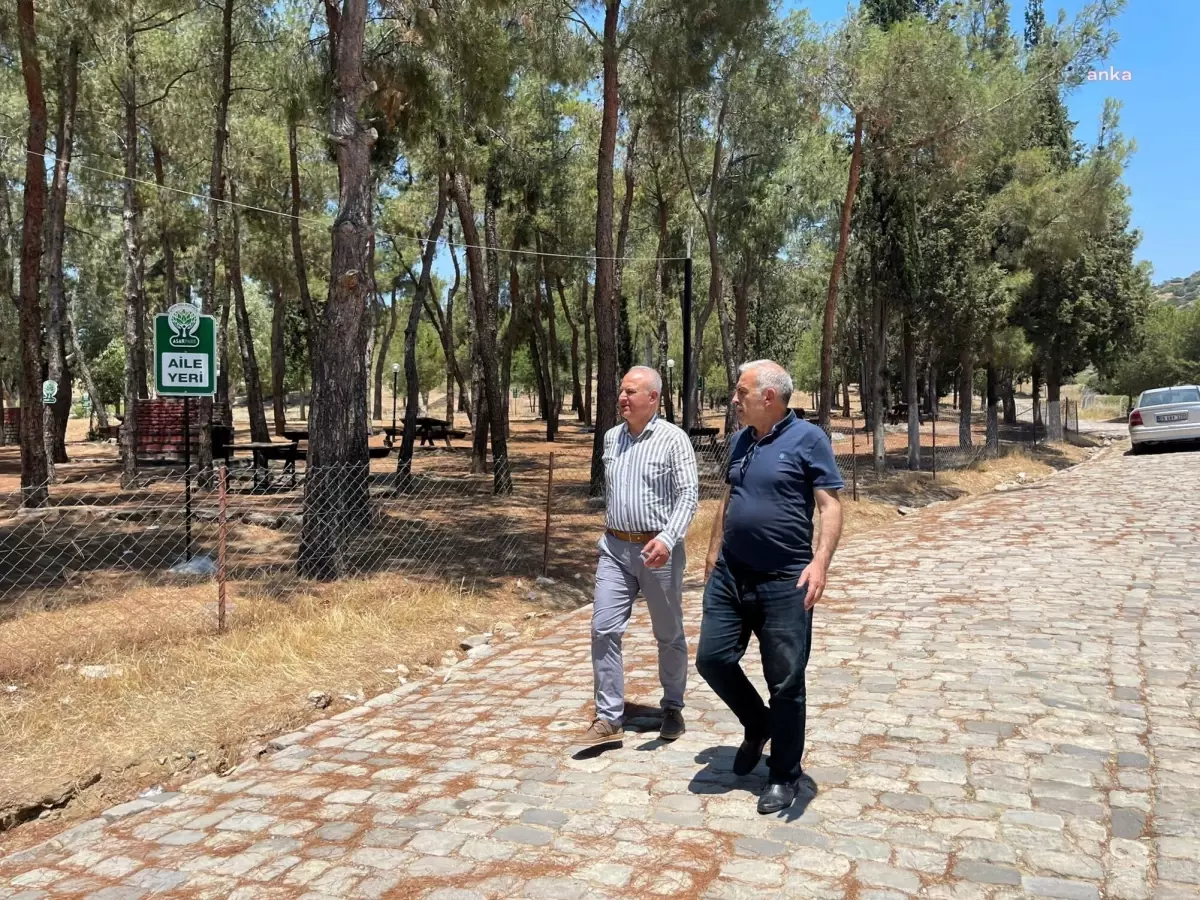 Çine Belediye Başkanı Asar Park\'ta Yenilikler İçin İncelemelerde Bulundu