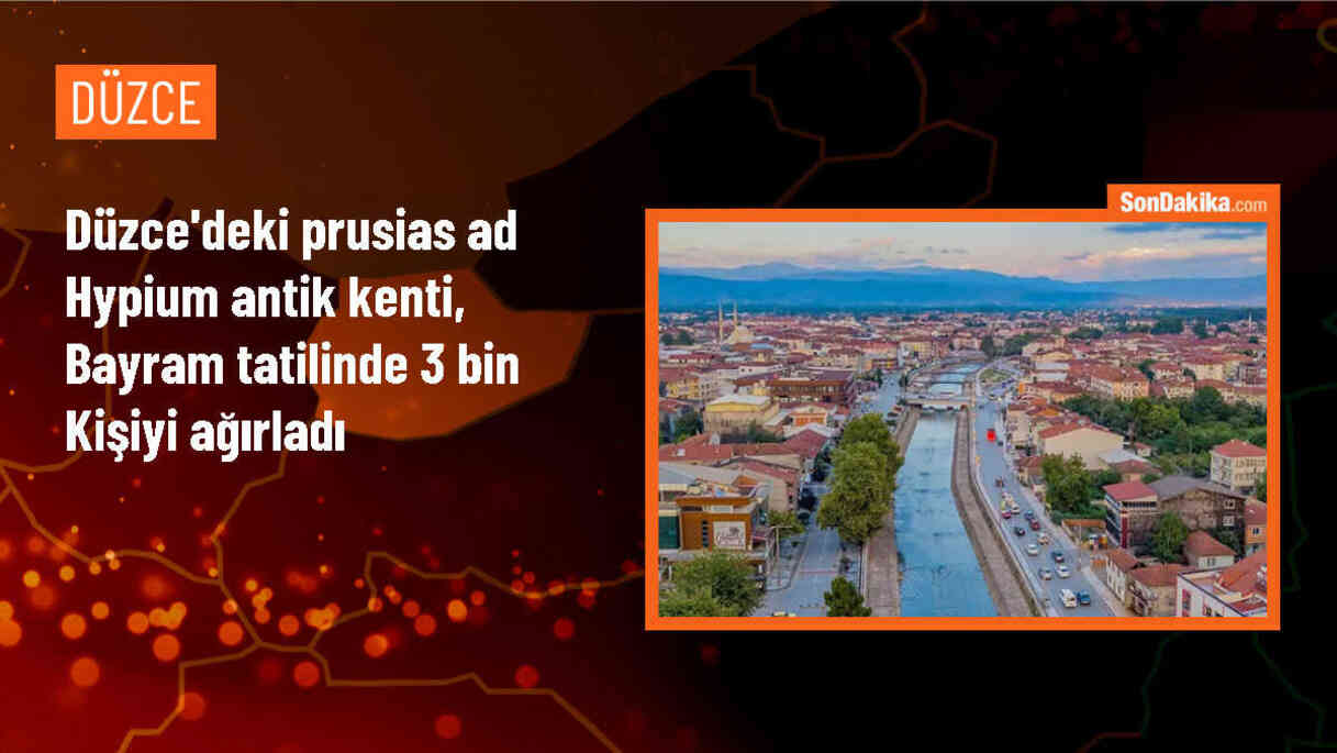 Düzce\'deki Prusias Antik Kenti\'ni Kurban Bayramı\'nda 3 Bin Kişi Ziyaret Etti