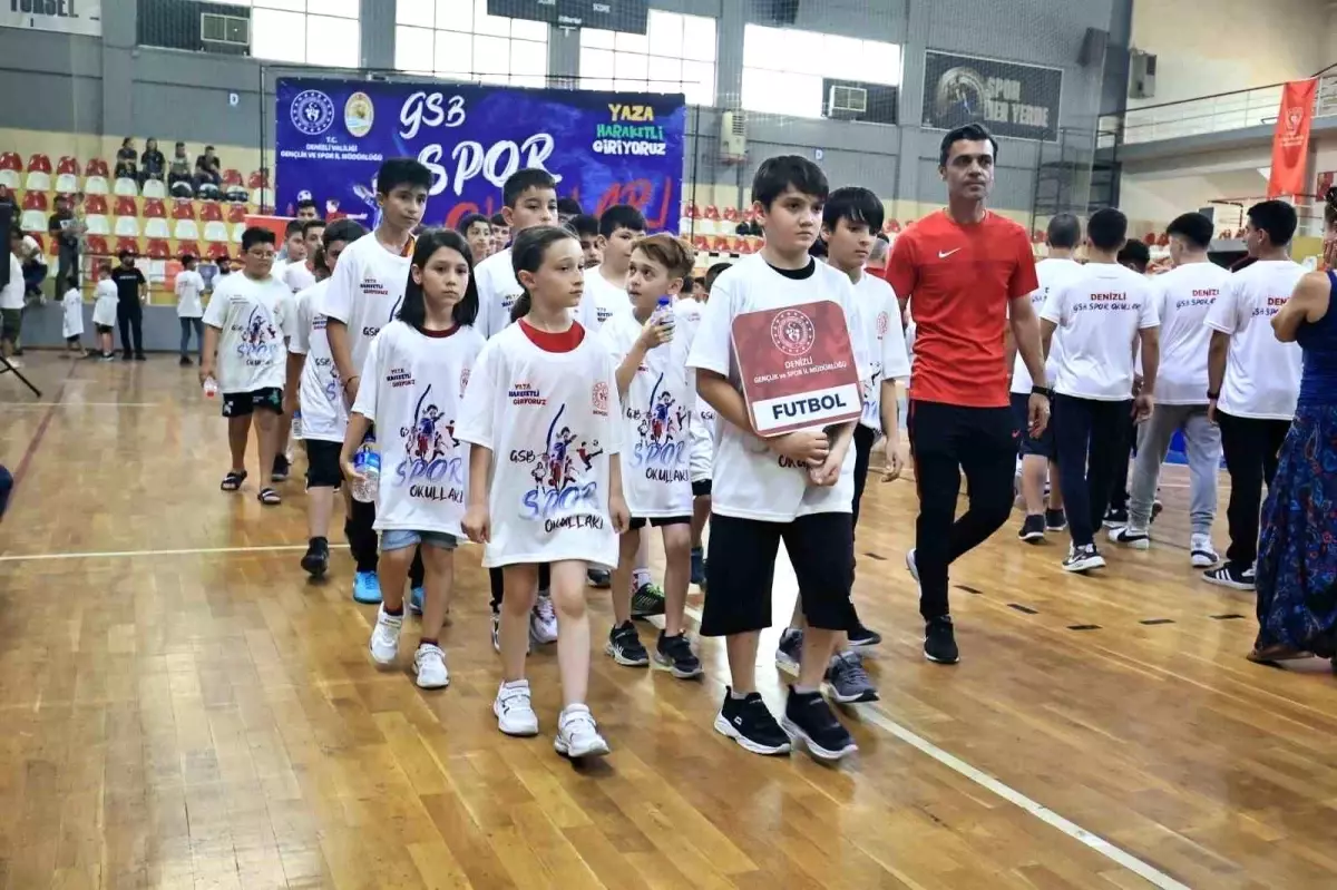 Denizli Gençlik ve Spor İl Müdürlüğü GSB Spor Okulları Açılış Töreni