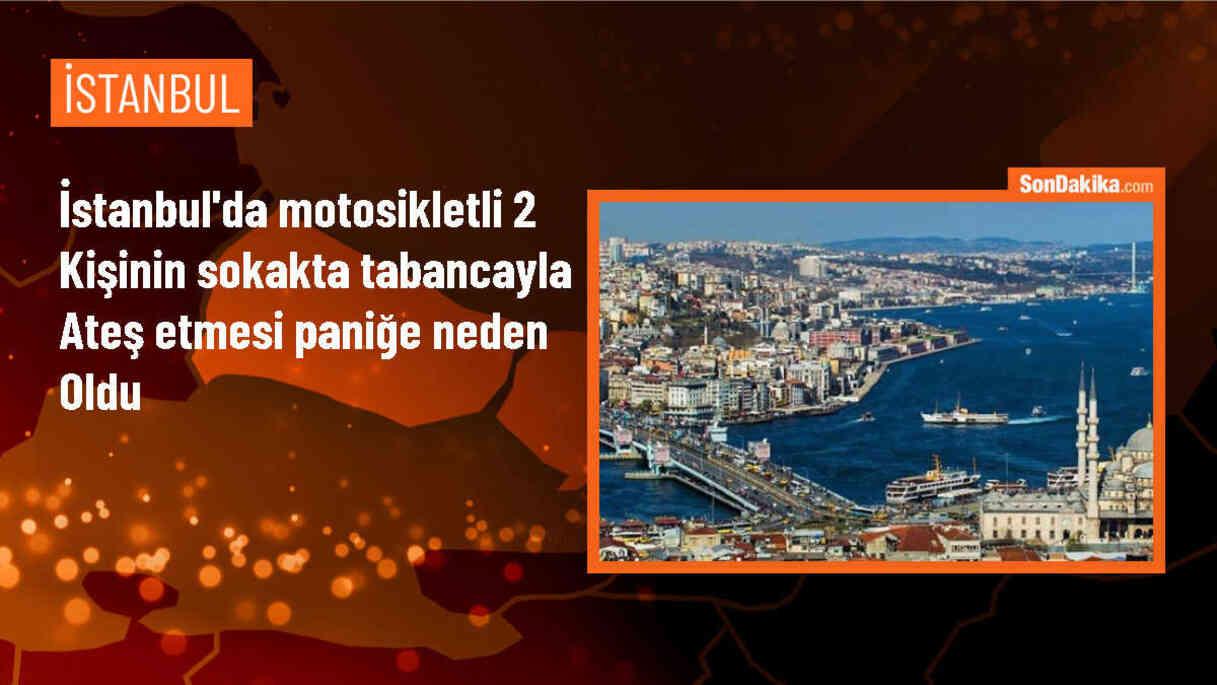 Bahçelievler\'de Motosikletli Şüphelilerin Tabancayla Ateş Etmesi