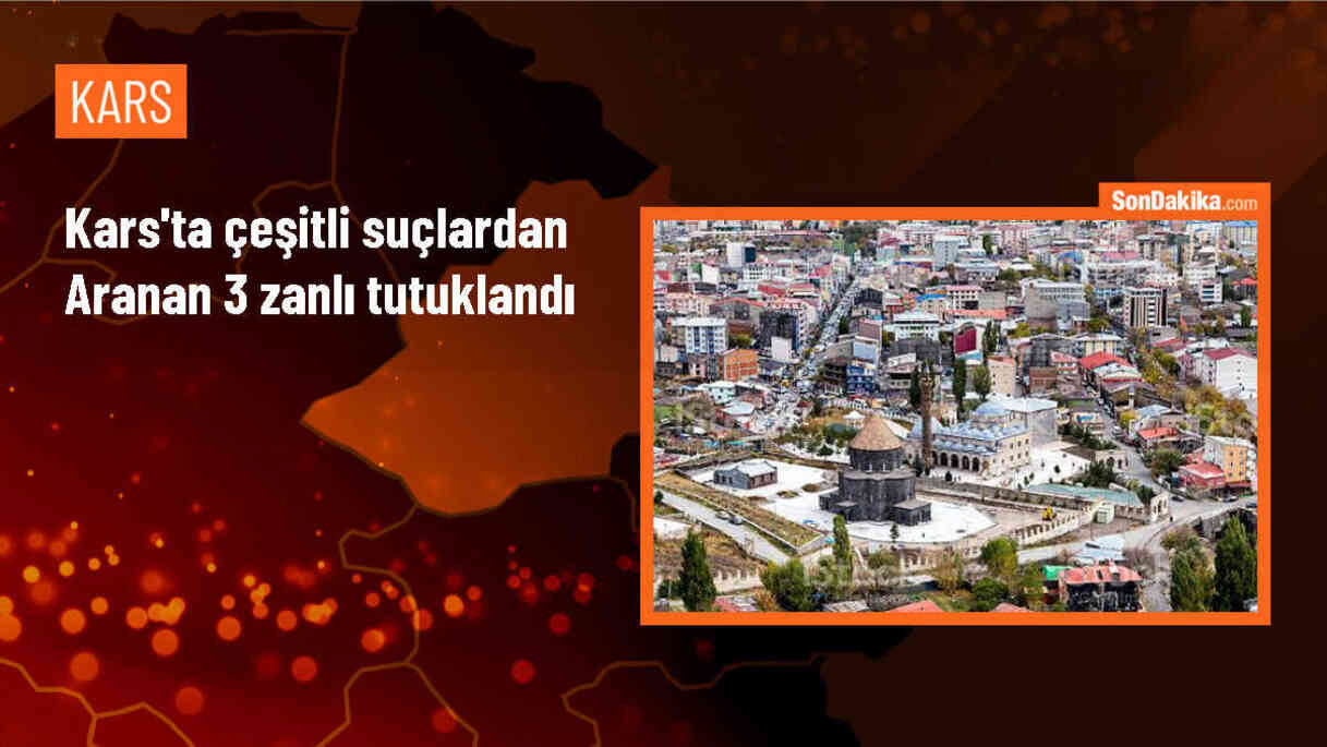 Kars\'ta Aranan 14 Zanlıdan 3\'ü Tutuklandı