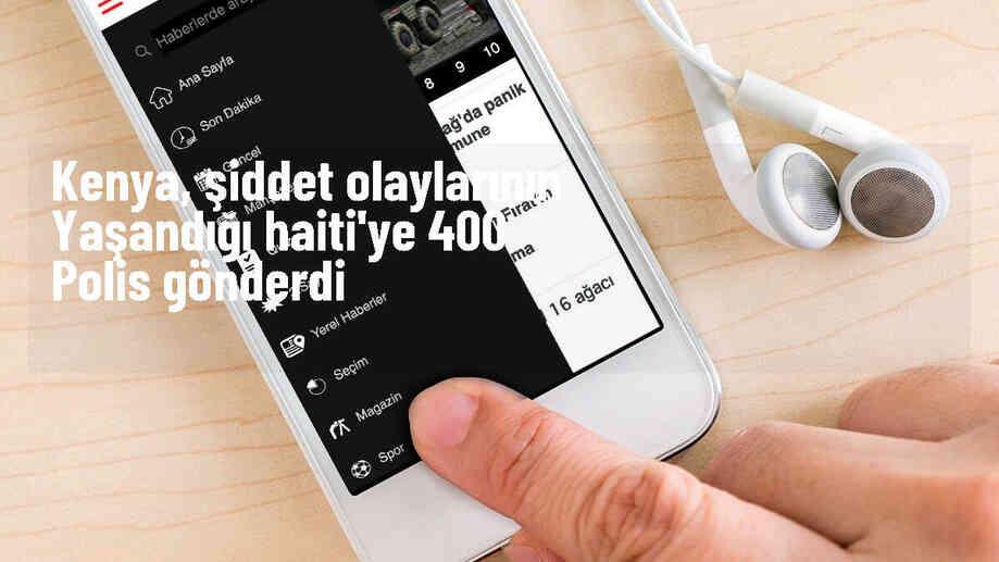 Kenya, Haiti\'ye Polis Gücü Gönderdi