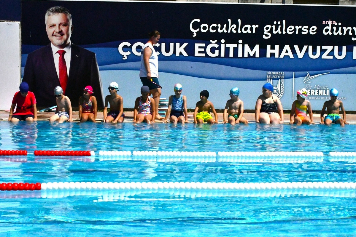Lüleburgaz Belediyesi Çocuk Eğitim Havuzunda Yeni Dönem Başladı