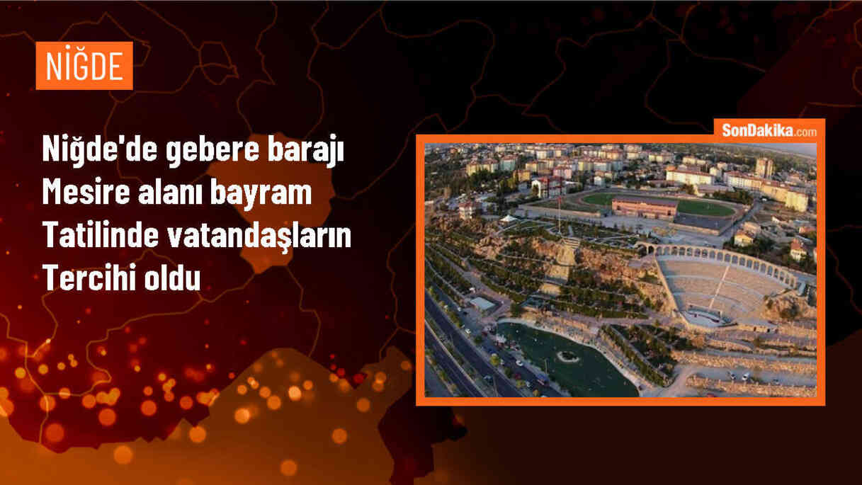 Gebere Barajı Mesire Alanı, Kurban Bayramı tatilinde vatandaşların uğrak yeri oldu