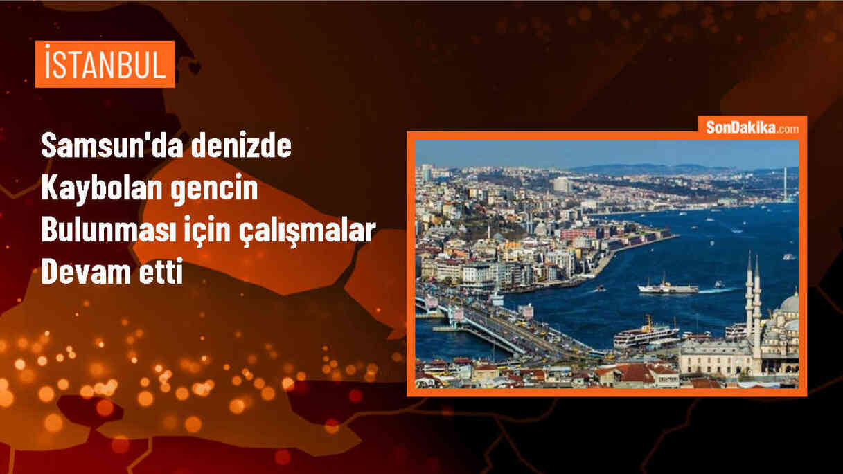 Samsun\'da kaybolan genç için arama çalışmaları sonuçsuz