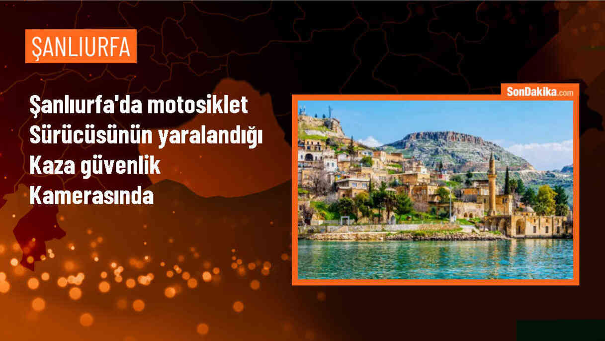 Şanlıurfa\'da Motosiklet ve Otomobil Çarpışması: 1 Yaralı