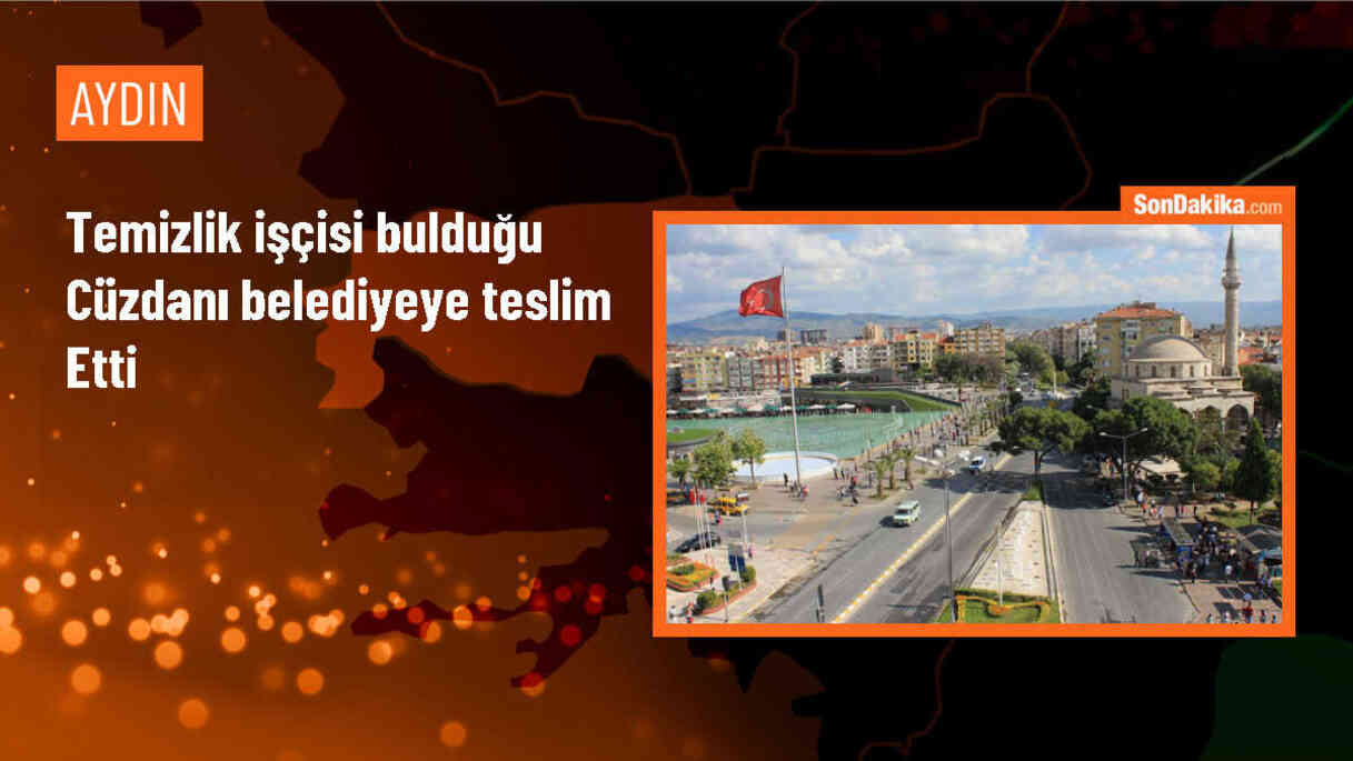 Temizlik işçisi bulduğu cüzdanı belediyeye teslim etti