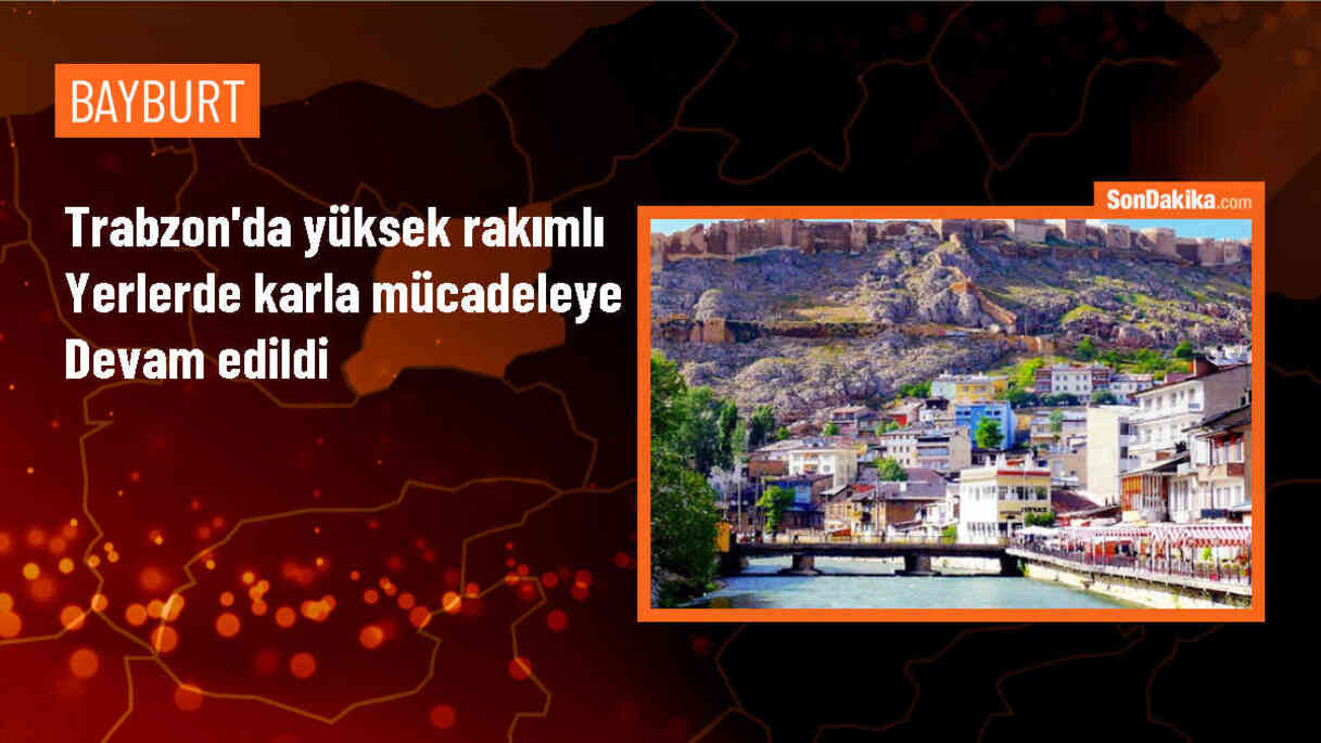 Trabzon\'da Yüksek Rakımlı Yollar Karla Mücadeleyle Açık Tutuluyor