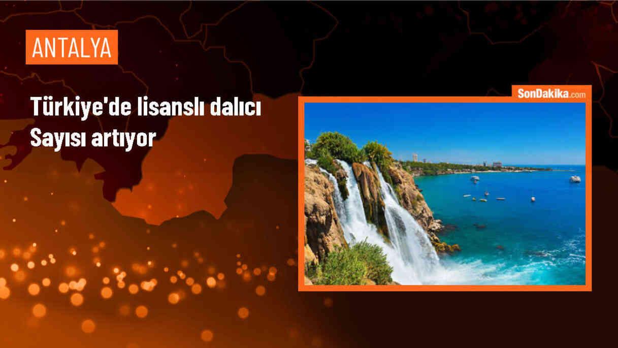 Türkiye\'de Lisanslı Dalıcı Sayısı Artıyor