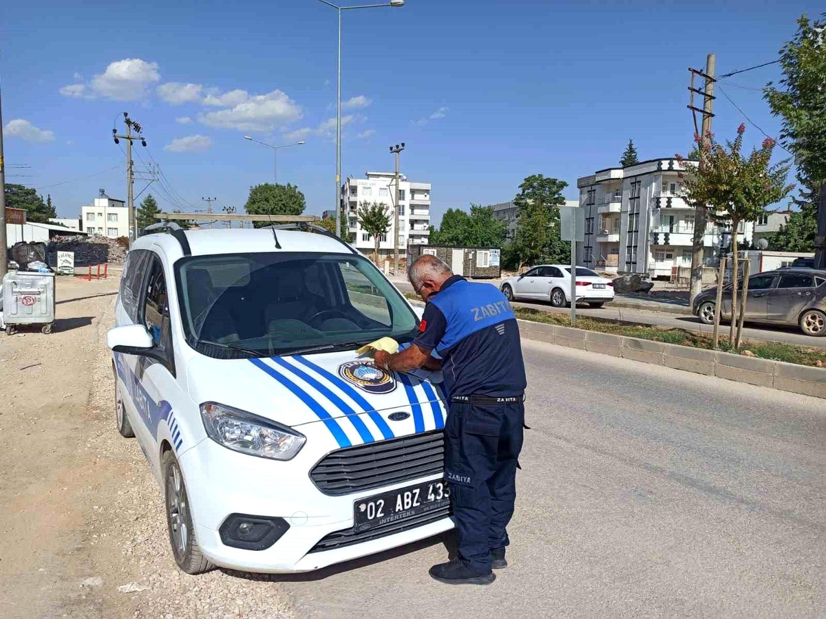Adıyaman\'da Beton Mikserine Cezai İşlem Uygulandı