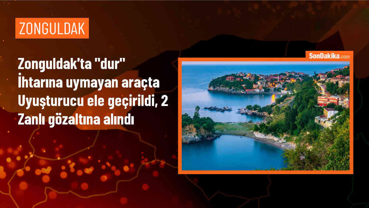 Zonguldak\'ta Dur İhtarına Uymayan Araçta Uyuşturucu Ele Geçirildi