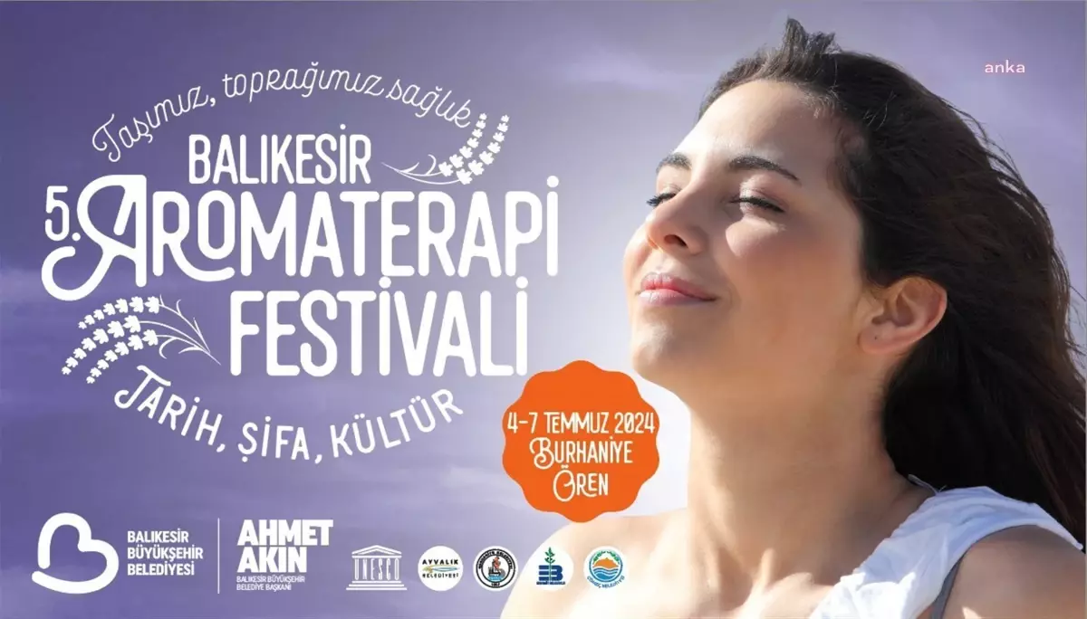 Balıkesir Aromaterapi Festivali Başlıyor