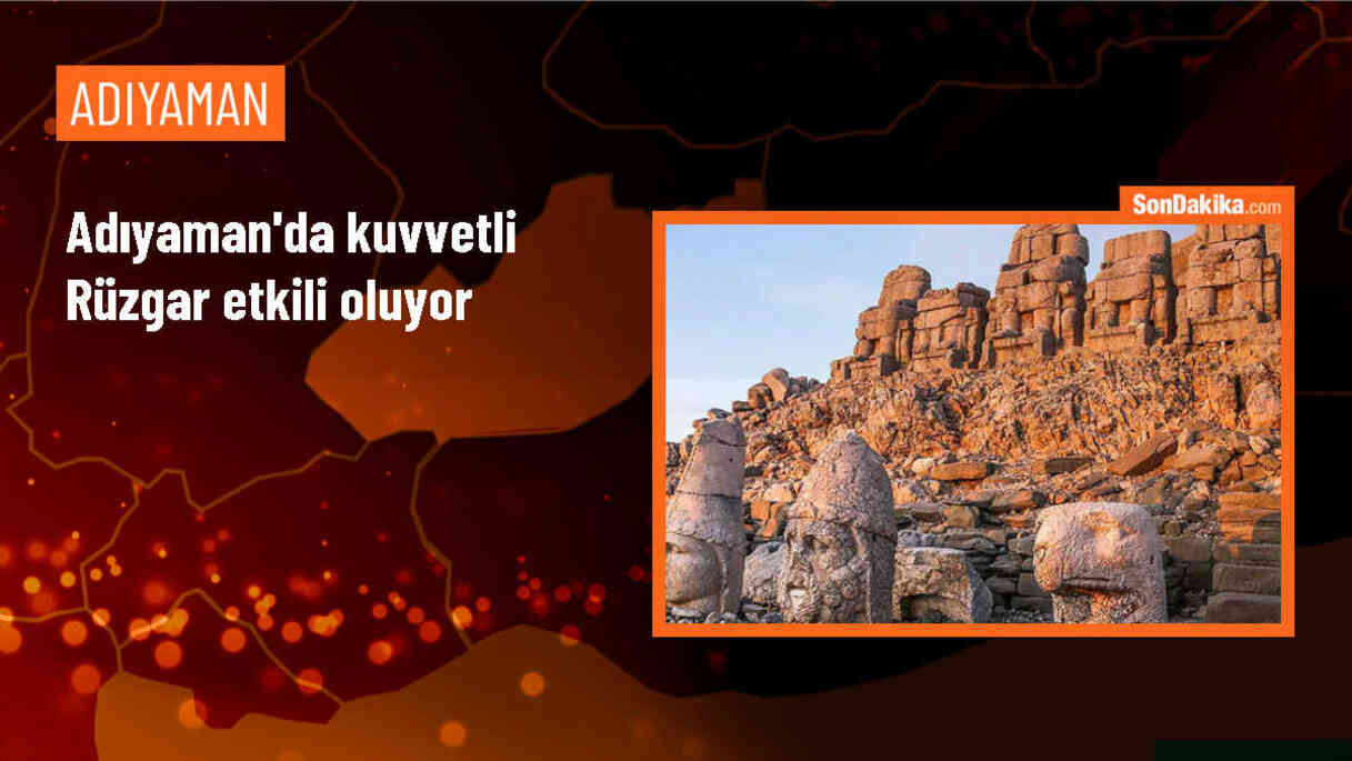 Adıyaman\'da Şiddetli Rüzgar Hayatı Olumsuz Etkiledi