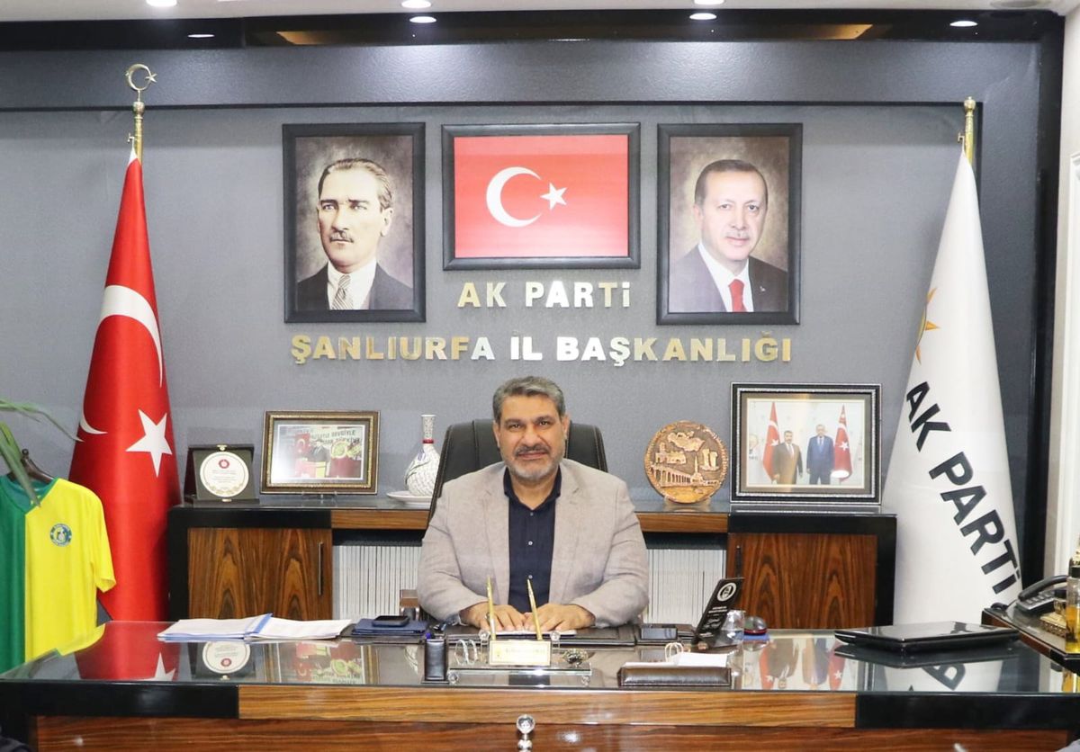 Ak Parti Şanlıurfa İl Başkanı Ali İhsan Delioğlu Görevden Alındı
