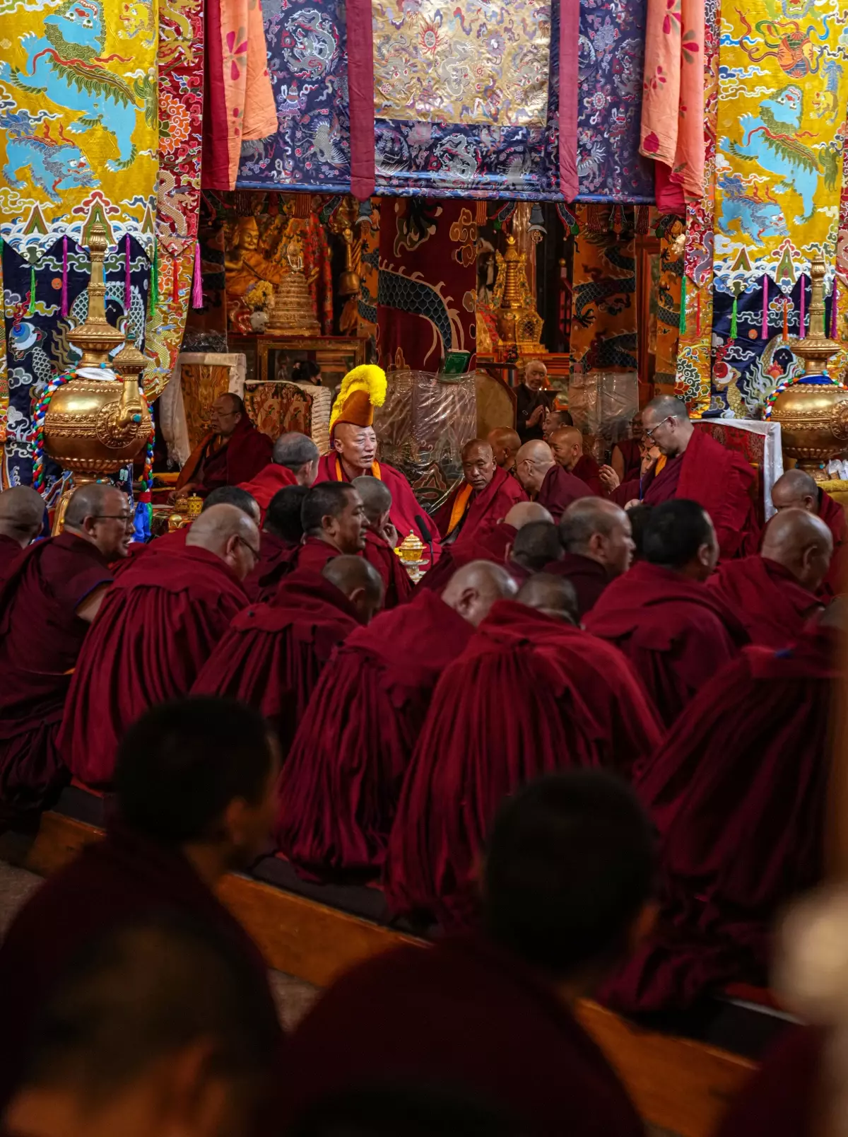 Tibet Budizmindeki Keşişler, En Yüksek Akademik Derece İçin Sınava Giriyor