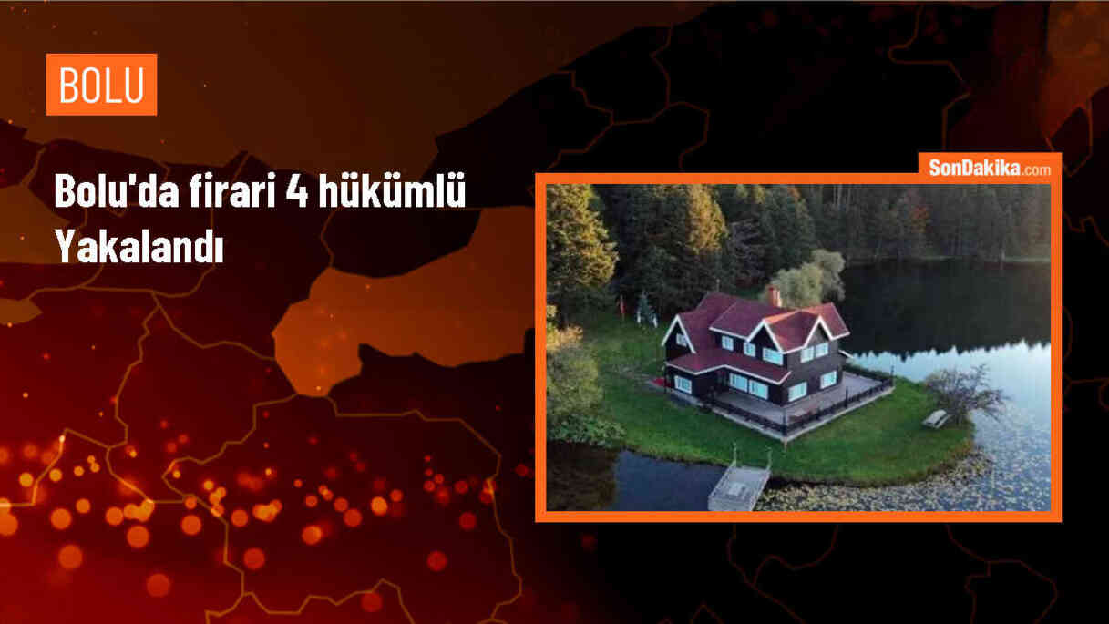 Bolu\'da Aranan 4 Hükümlü Yakalandı
