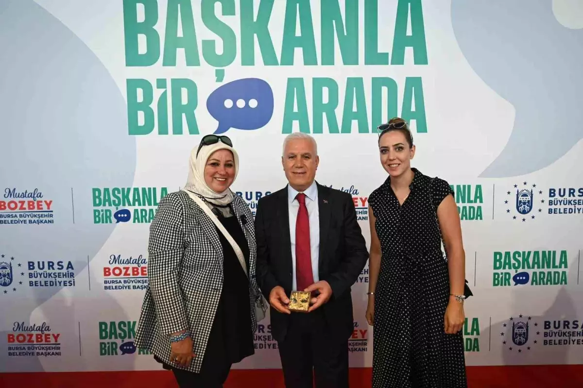 Bursa Büyükşehir Belediye Başkanı Mustafa Bozbey, Bursalılarla Buluştu