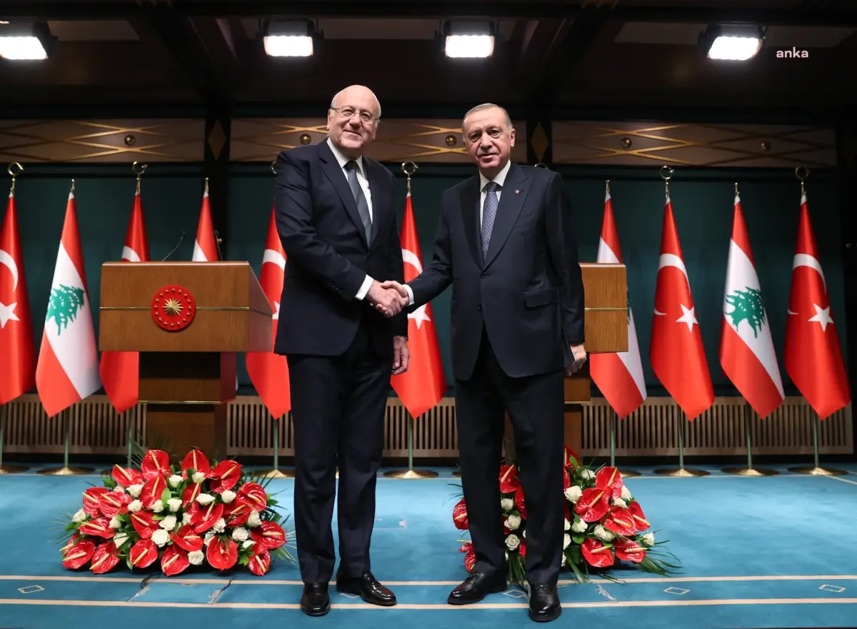 Cumhurbaşkanı Erdoğan, Lübnan Başbakanı Mikati ile İsrail saldırılarını görüştü