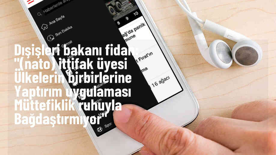 Dışişleri Bakanı Fidan: NATO üyelerinin birbirlerine yaptırım uygulaması müttefiklik ruhuyla bağdaşmıyor
