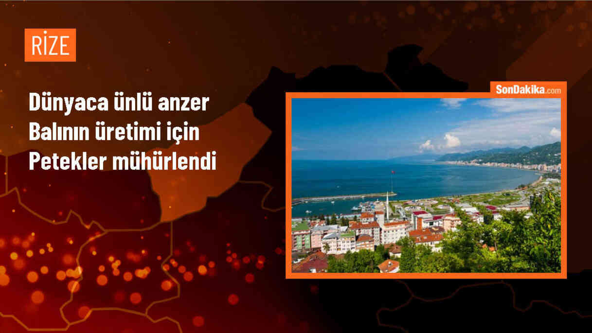 Anzer Yaylası\'nda 2024 yılı bal üretimi için petekler mühürlendi