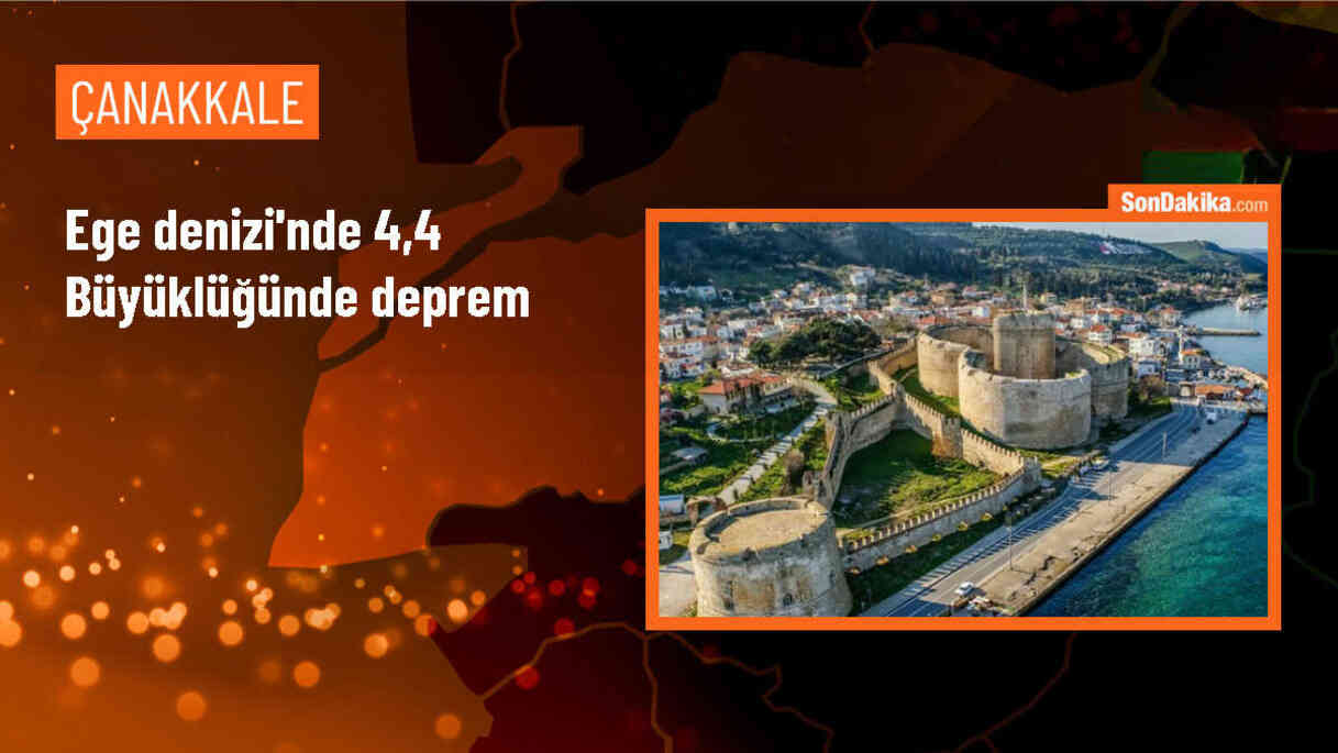 Gökçeada Açıklarında 4,4 Büyüklüğünde Deprem