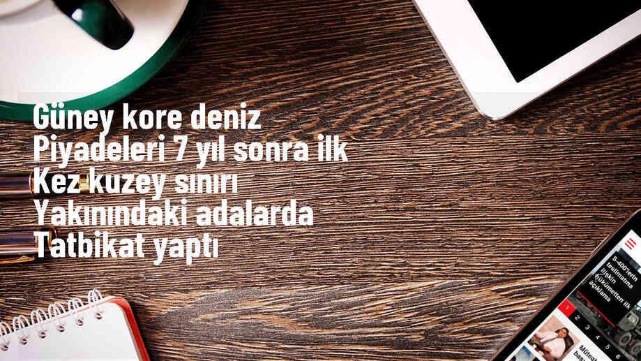 Güney Kore Deniz Piyadeleri Kuzey Kore sınırında tatbikat gerçekleştirdi