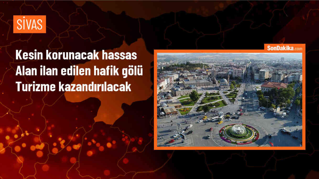 Sivas Hafik Gölü\'nde çevre düzenleme çalışmaları başladı