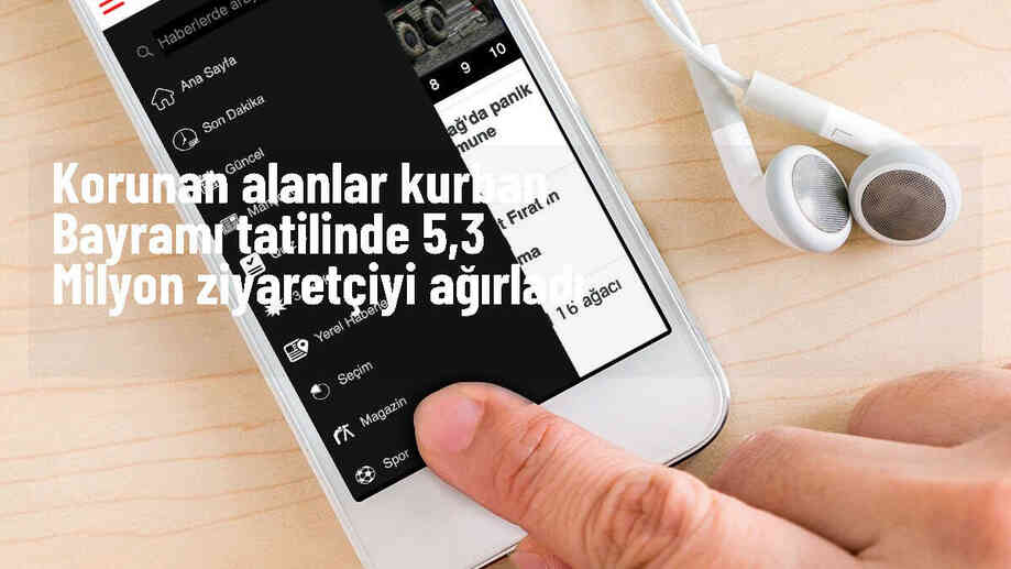 Kurban Bayramı Tatilinde Korunan Alanları 5 Milyon Kişi Ziyaret Etti
