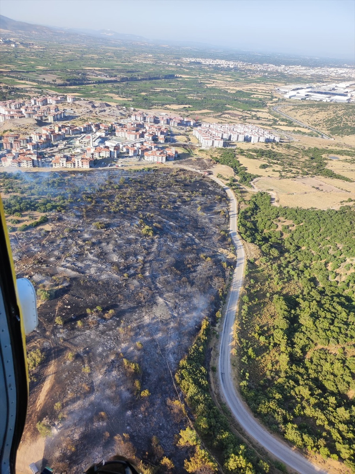 Manisa\'da çıkan orman yangını kontrol altına alındı