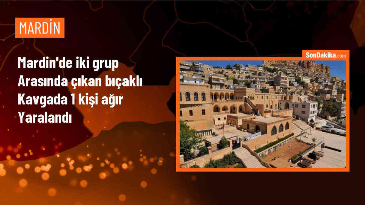 Mardin\'de çıkan bıçaklı kavgada 1 kişi ağır yaralandı