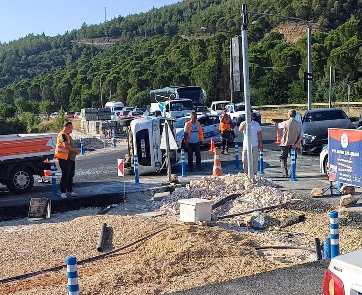 Muğla\'da Trafik Kazası: 1 Kişi Yaralandı