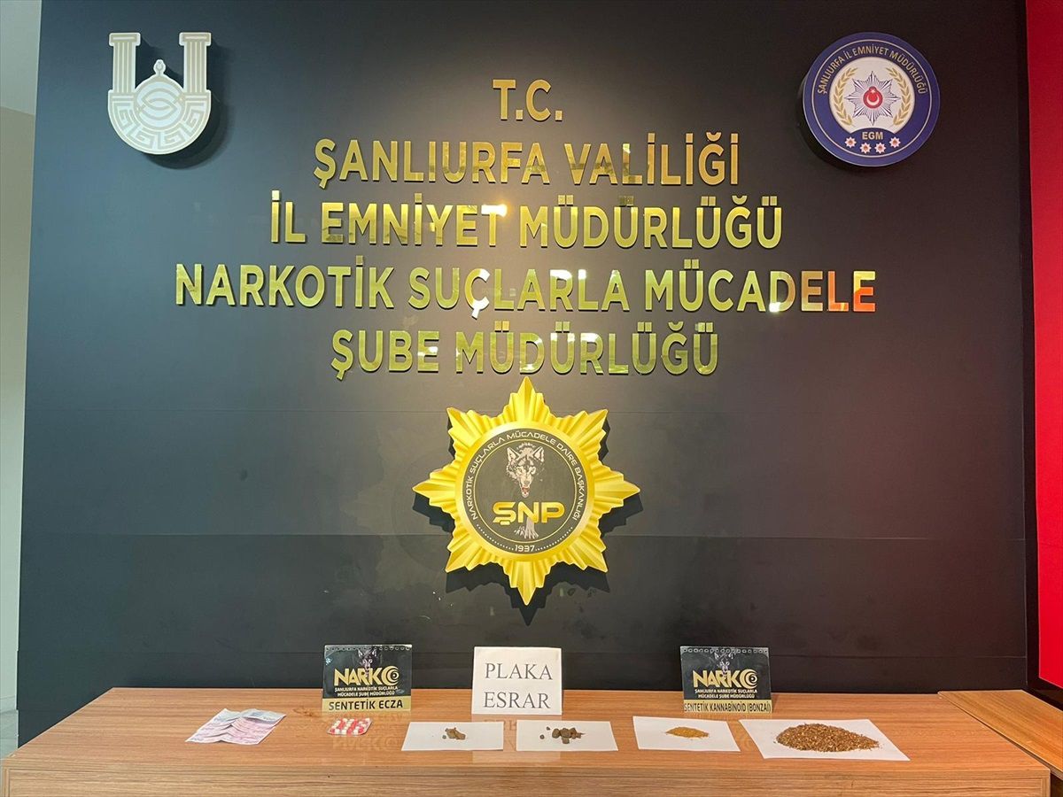 Şanlıurfa\'da Uyuşturucu Operasyonu: 6 Şüpheli Gözaltına Alındı