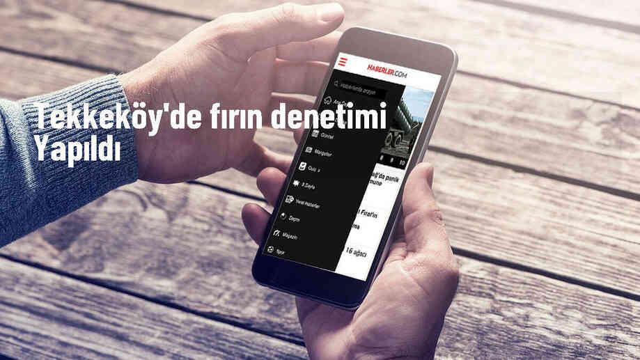 Tekkeköy Belediyesi Zabıta Müdürlüğü ve Veteriner İşleri Müdürlüğü ekipleri fırınları denetledi