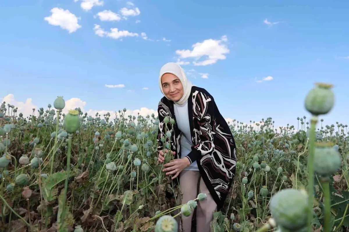 Afyonkarahisar Valisi Haşhaş ile Verdiği Pozla Beğeni Topladı