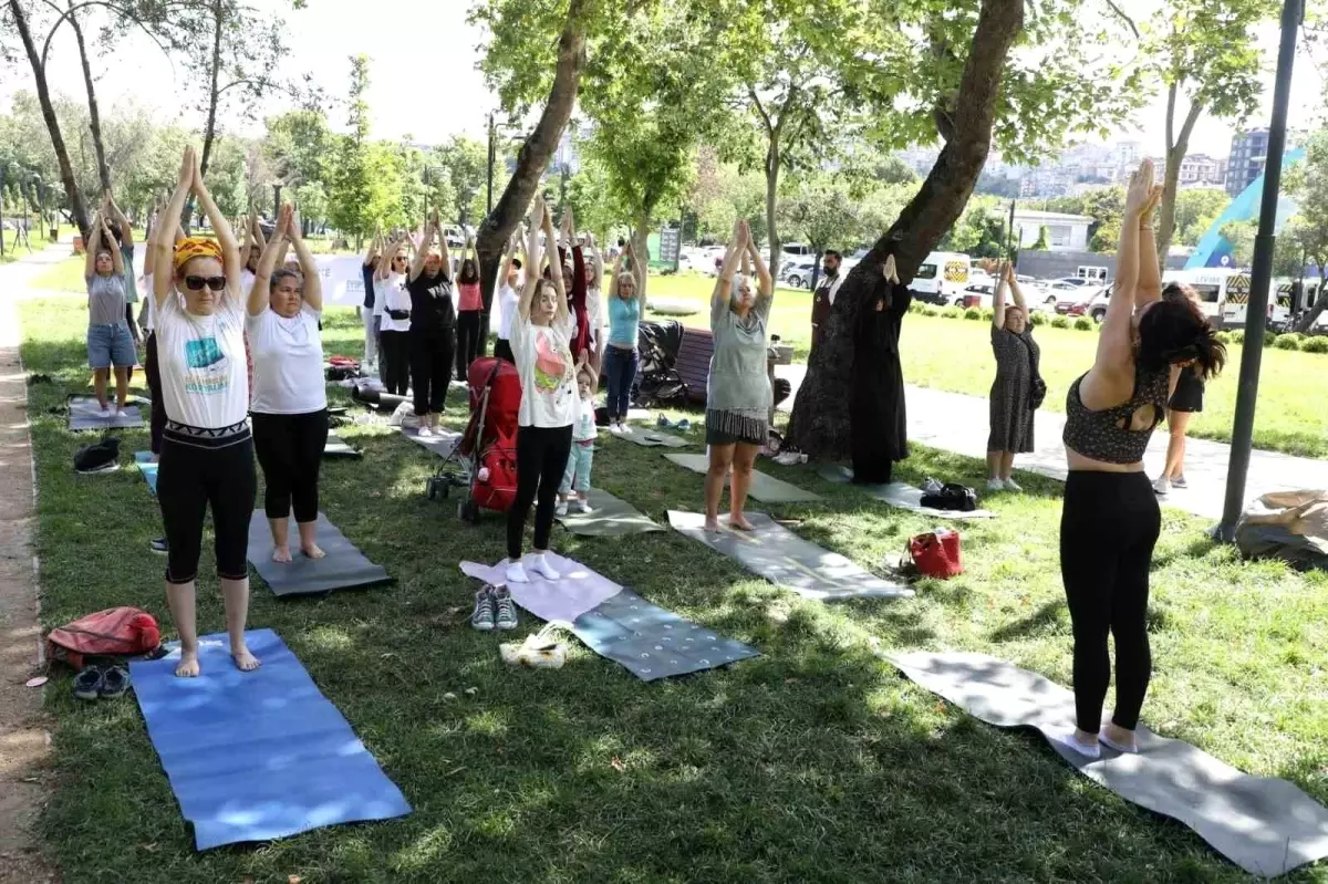 Eyüpsultan\'da Dünya Yoga Günü etkinliği düzenlendi