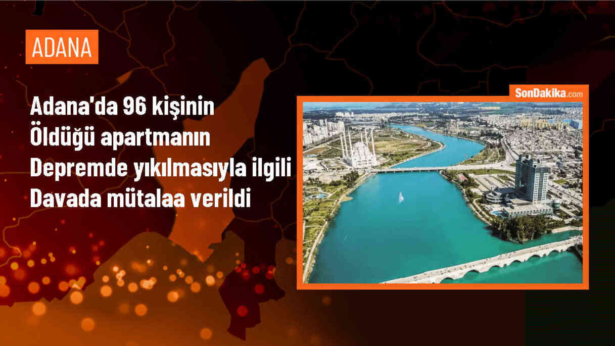 Adana\'da depremde yıkılan Alpargün Apartmanı davası devam ediyor