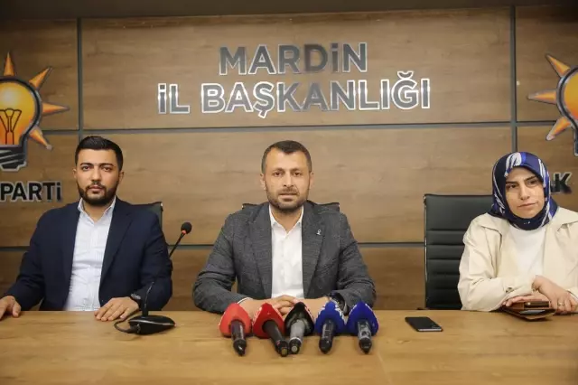 AK Parti Mardin İl Başkanı Vahap Alma istifa etti