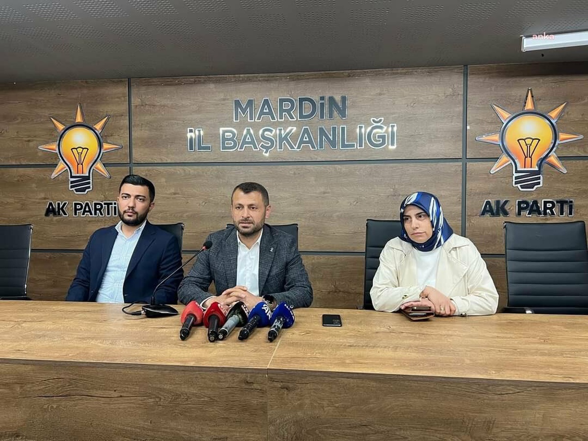(MARDİN) - AKP Mardin İl Başkanı Vahap Alma İstifa Etti