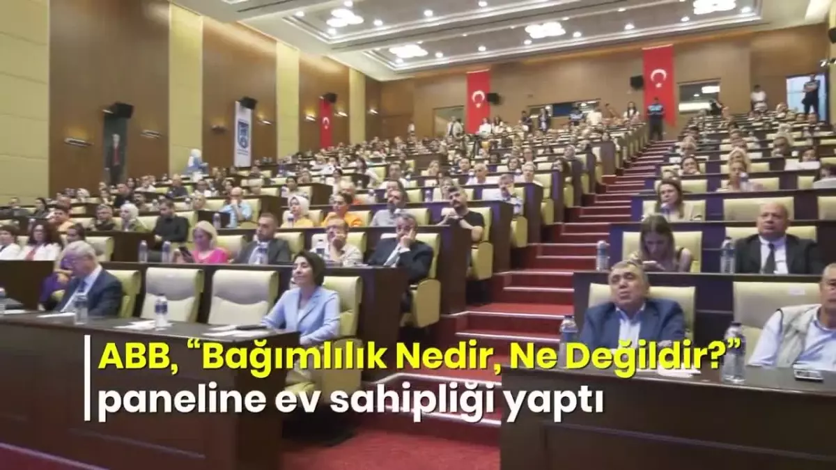 Ankara Büyükşehir Belediyesi Bağımlılıkla Mücadele Paneline Ev Sahipliği Yaptı